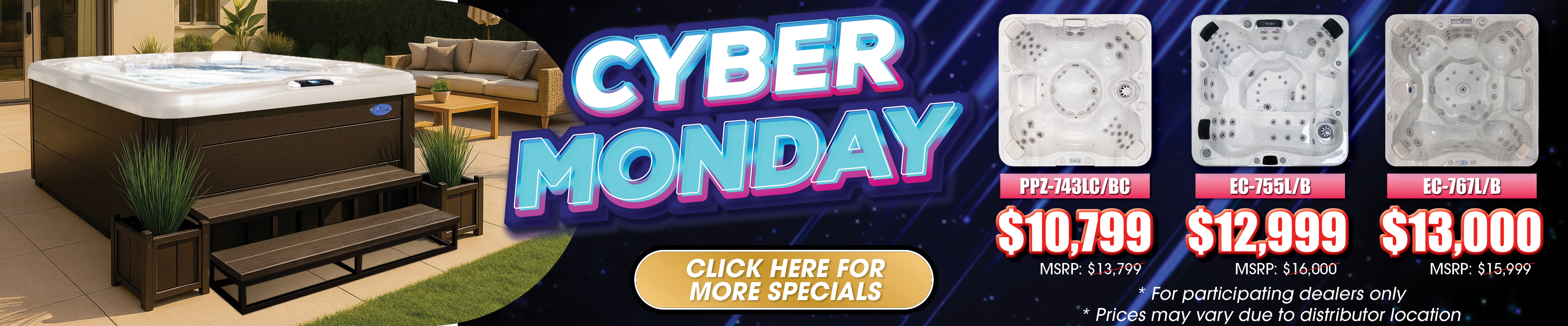 Calspas hot tub being used in a family setting - Edmonton